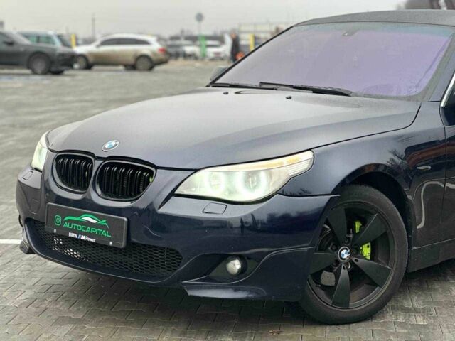 Синий БМВ 5 Серия, объемом двигателя 3 л и пробегом 379 тыс. км за 8490 $, фото 1 на Automoto.ua