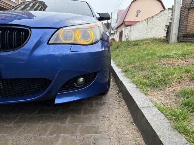 Синий БМВ 5 Серия, объемом двигателя 3 л и пробегом 428 тыс. км за 5700 $, фото 1 на Automoto.ua
