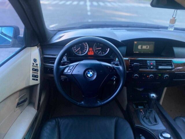 Синий БМВ 5 Серия, объемом двигателя 3 л и пробегом 379 тыс. км за 7890 $, фото 14 на Automoto.ua