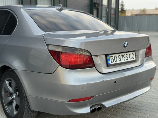 Синий БМВ 5 Серия, объемом двигателя 3 л и пробегом 368 тыс. км за 7450 $, фото 7 на Automoto.ua