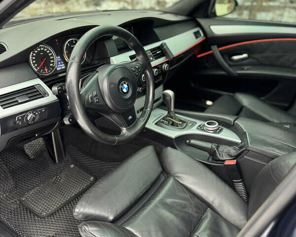 Синий БМВ 5 Серия, объемом двигателя 2.99 л и пробегом 430 тыс. км за 13500 $, фото 13 на Automoto.ua