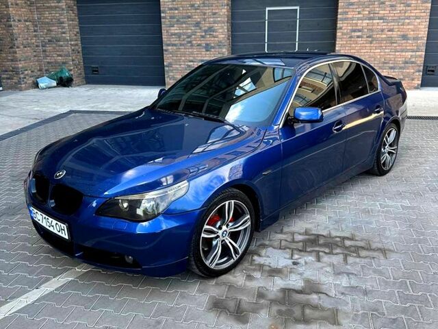 Синий БМВ 5 Серия, объемом двигателя 3 л и пробегом 300 тыс. км за 7999 $, фото 1 на Automoto.ua
