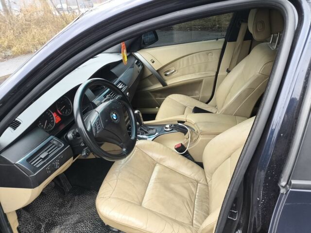 Синій БМВ 5 Серія, об'ємом двигуна 3 л та пробігом 500 тис. км за 9700 $, фото 10 на Automoto.ua