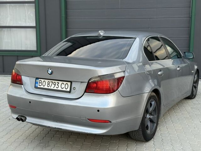 Синий БМВ 5 Серия, объемом двигателя 3 л и пробегом 368 тыс. км за 7450 $, фото 6 на Automoto.ua