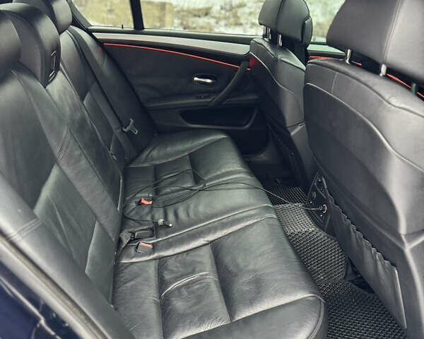 Синий БМВ 5 Серия, объемом двигателя 2.99 л и пробегом 430 тыс. км за 13500 $, фото 12 на Automoto.ua