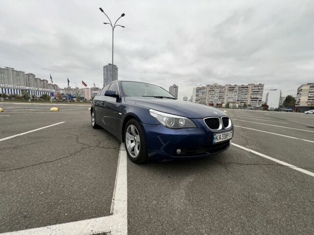 Синий БМВ 5 Серия, объемом двигателя 3 л и пробегом 274 тыс. км за 7800 $, фото 6 на Automoto.ua