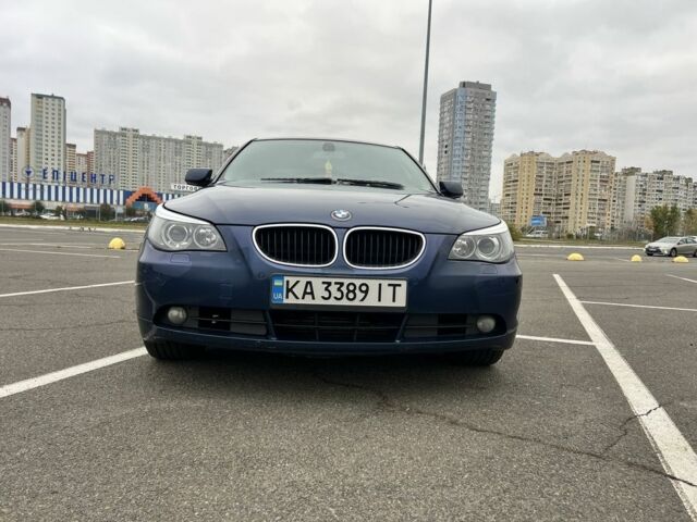 Синий БМВ 5 Серия, объемом двигателя 3 л и пробегом 274 тыс. км за 7800 $, фото 7 на Automoto.ua