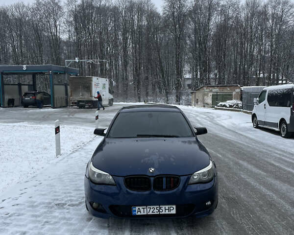 Синий БМВ 5 Серия, объемом двигателя 2.2 л и пробегом 200 тыс. км за 5850 $, фото 1 на Automoto.ua