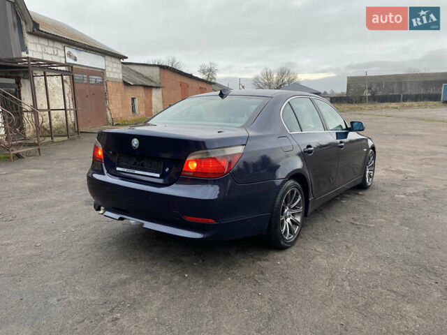 Синий БМВ 5 Серия, объемом двигателя 2 л и пробегом 393 тыс. км за 4200 $, фото 6 на Automoto.ua