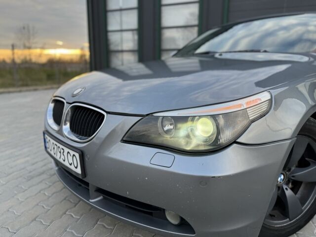 Синий БМВ 5 Серия, объемом двигателя 3 л и пробегом 368 тыс. км за 7450 $, фото 4 на Automoto.ua