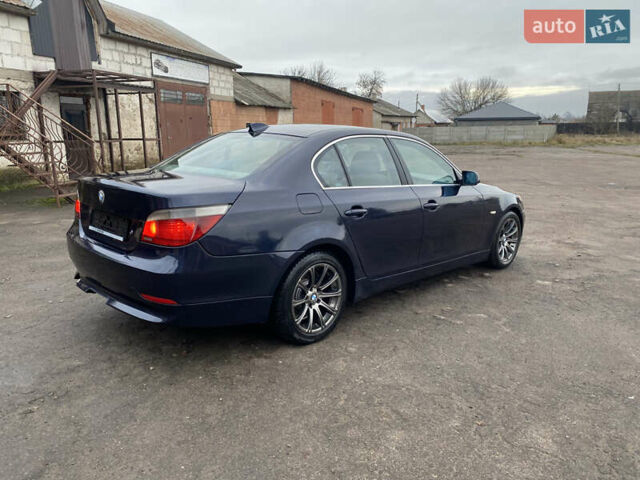 Синий БМВ 5 Серия, объемом двигателя 2 л и пробегом 393 тыс. км за 4200 $, фото 4 на Automoto.ua