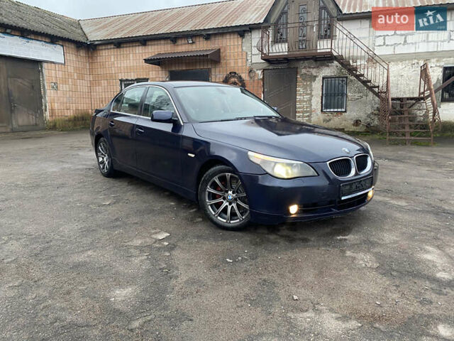 Синий БМВ 5 Серия, объемом двигателя 2 л и пробегом 393 тыс. км за 4200 $, фото 1 на Automoto.ua