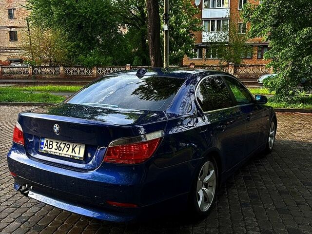 Синий БМВ 5 Серия, объемом двигателя 2.5 л и пробегом 256 тыс. км за 7200 $, фото 7 на Automoto.ua