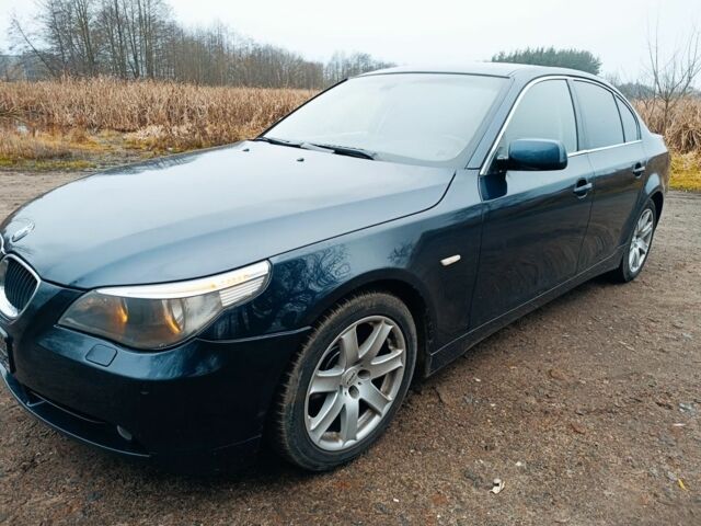 Синий БМВ 5 Серия, объемом двигателя 3 л и пробегом 350 тыс. км за 4999 $, фото 5 на Automoto.ua