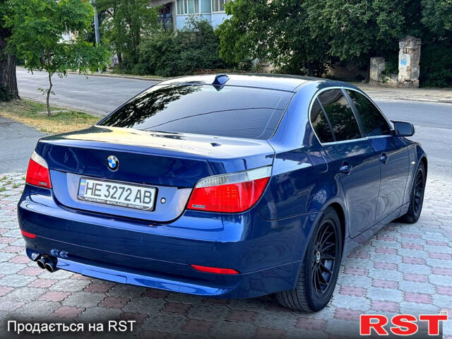 Синий БМВ 5 Серия, объемом двигателя 2.5 л и пробегом 370 тыс. км за 7800 $, фото 3 на Automoto.ua