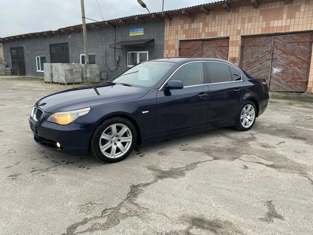 Синій БМВ 5 Серія, об'ємом двигуна 3 л та пробігом 400 тис. км за 4450 $, фото 1 на Automoto.ua