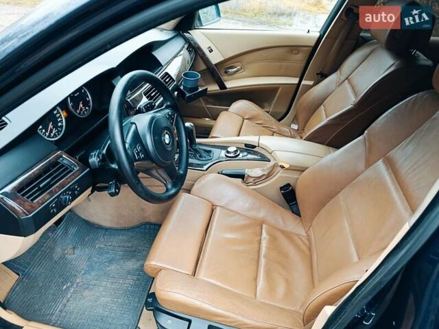 Синий БМВ 5 Серия, объемом двигателя 2.5 л и пробегом 350 тыс. км за 4999 $, фото 6 на Automoto.ua