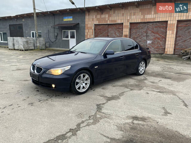 Синій БМВ 5 Серія, об'ємом двигуна 2 л та пробігом 400 тис. км за 4450 $, фото 1 на Automoto.ua