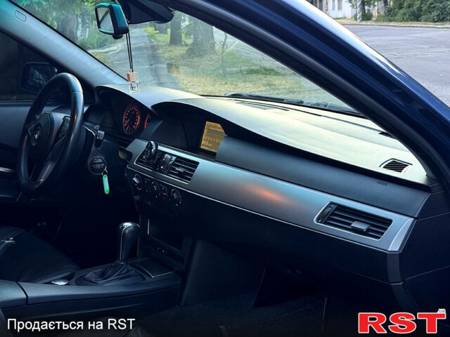 Синий БМВ 5 Серия, объемом двигателя 2.5 л и пробегом 370 тыс. км за 7800 $, фото 10 на Automoto.ua