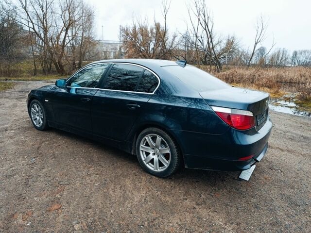Синий БМВ 5 Серия, объемом двигателя 3 л и пробегом 350 тыс. км за 4999 $, фото 4 на Automoto.ua