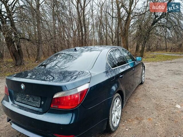 Синий БМВ 5 Серия, объемом двигателя 2.5 л и пробегом 350 тыс. км за 4999 $, фото 2 на Automoto.ua