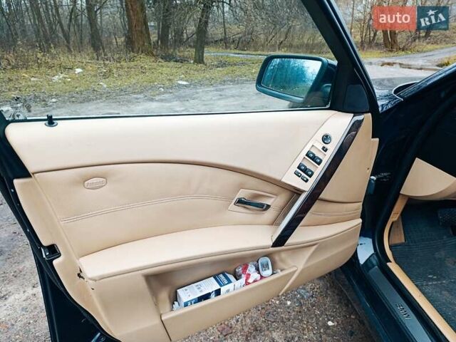 Синий БМВ 5 Серия, объемом двигателя 2.5 л и пробегом 350 тыс. км за 4999 $, фото 10 на Automoto.ua