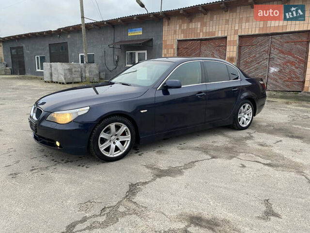 Синій БМВ 5 Серія, об'ємом двигуна 2 л та пробігом 400 тис. км за 4450 $, фото 2 на Automoto.ua