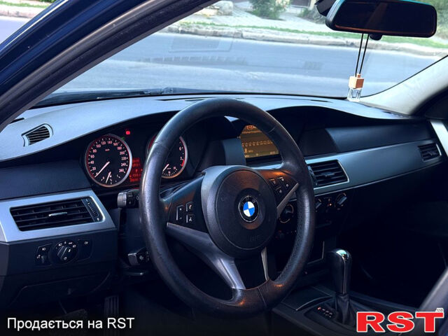 Синий БМВ 5 Серия, объемом двигателя 2.5 л и пробегом 370 тыс. км за 7800 $, фото 8 на Automoto.ua