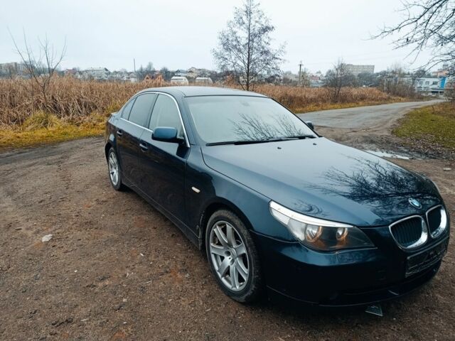 Синий БМВ 5 Серия, объемом двигателя 3 л и пробегом 350 тыс. км за 4800 $, фото 3 на Automoto.ua