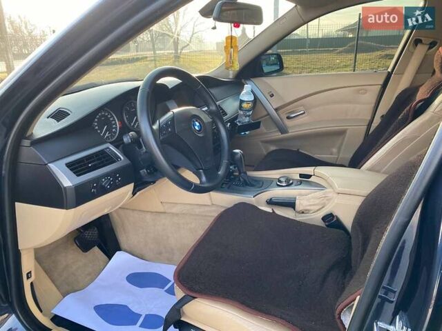 Синий БМВ 5 Серия, объемом двигателя 2.5 л и пробегом 400 тыс. км за 8150 $, фото 15 на Automoto.ua