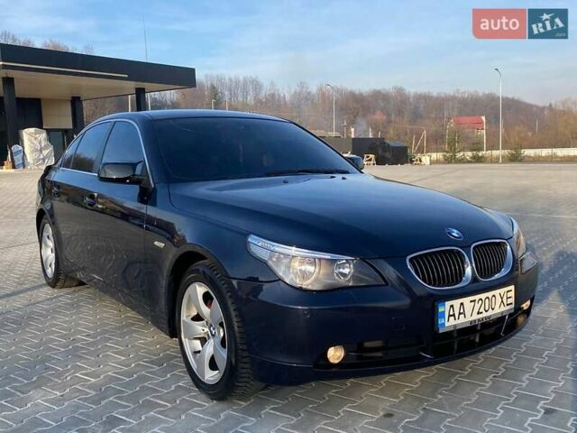 Синий БМВ 5 Серия, объемом двигателя 2.5 л и пробегом 400 тыс. км за 8150 $, фото 9 на Automoto.ua