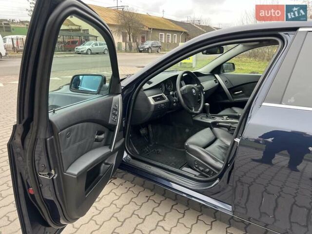 Синій БМВ 5 Серія, об'ємом двигуна 3 л та пробігом 337 тис. км за 9750 $, фото 14 на Automoto.ua