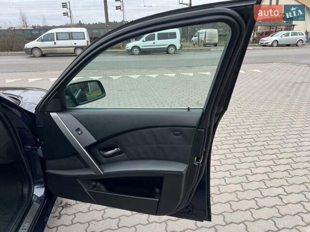 Синій БМВ 5 Серія, об'ємом двигуна 3 л та пробігом 337 тис. км за 9750 $, фото 34 на Automoto.ua