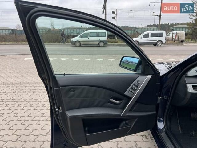 Синій БМВ 5 Серія, об'ємом двигуна 3 л та пробігом 337 тис. км за 9750 $, фото 16 на Automoto.ua