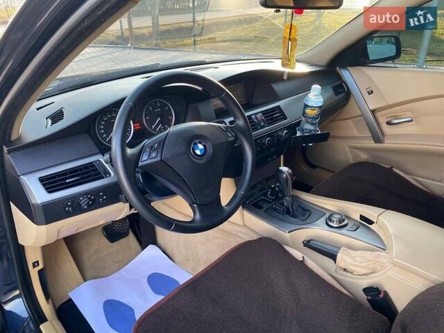 Синий БМВ 5 Серия, объемом двигателя 2.5 л и пробегом 400 тыс. км за 8150 $, фото 16 на Automoto.ua
