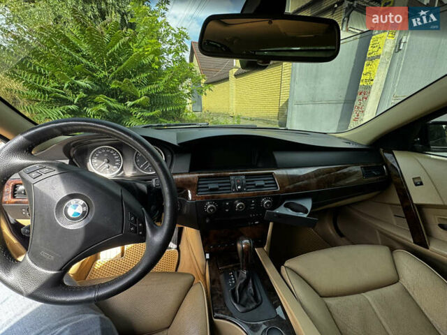 Синій БМВ 5 Серія, об'ємом двигуна 3 л та пробігом 282 тис. км за 8500 $, фото 15 на Automoto.ua