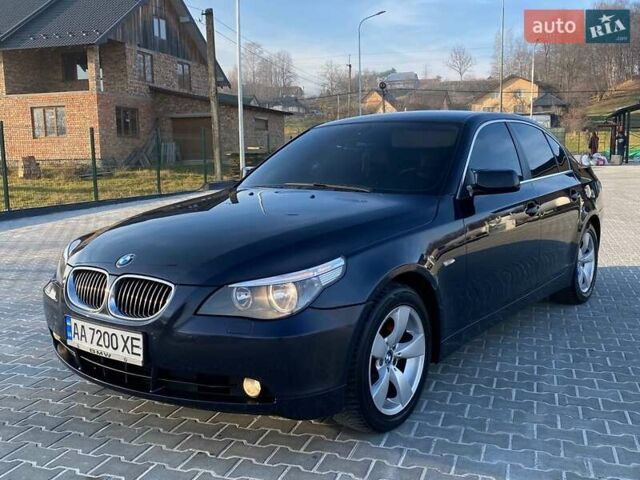 Синий БМВ 5 Серия, объемом двигателя 2.5 л и пробегом 400 тыс. км за 8150 $, фото 1 на Automoto.ua