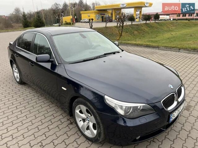 Синій БМВ 5 Серія, об'ємом двигуна 3 л та пробігом 337 тис. км за 9750 $, фото 6 на Automoto.ua