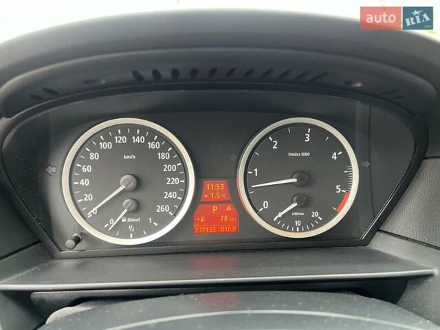 Синій БМВ 5 Серія, об'ємом двигуна 3 л та пробігом 337 тис. км за 9750 $, фото 19 на Automoto.ua