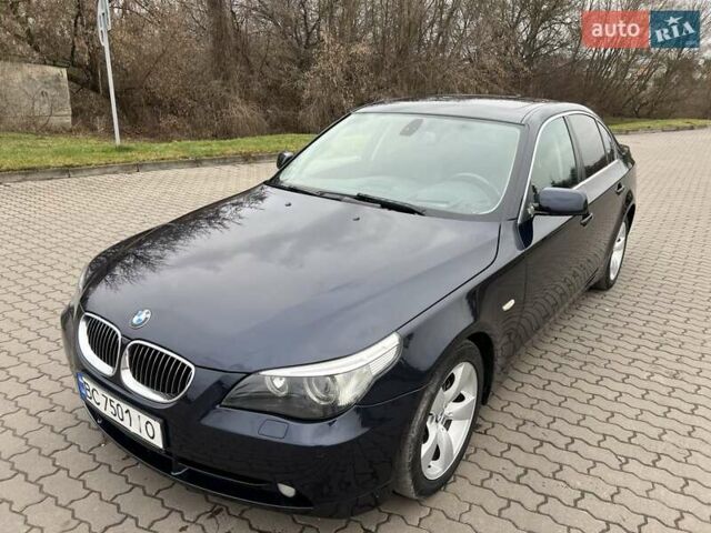 Синій БМВ 5 Серія, об'ємом двигуна 3 л та пробігом 337 тис. км за 9750 $, фото 8 на Automoto.ua