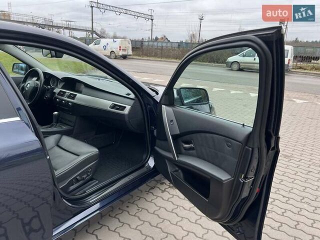 Синій БМВ 5 Серія, об'ємом двигуна 3 л та пробігом 337 тис. км за 9750 $, фото 33 на Automoto.ua