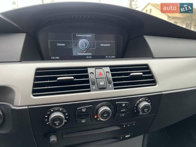 Синій БМВ 5 Серія, об'ємом двигуна 3 л та пробігом 337 тис. км за 9750 $, фото 23 на Automoto.ua