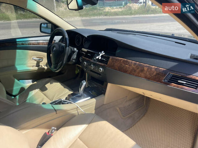 Синий БМВ 5 Серия, объемом двигателя 2.5 л и пробегом 256 тыс. км за 8700 $, фото 14 на Automoto.ua