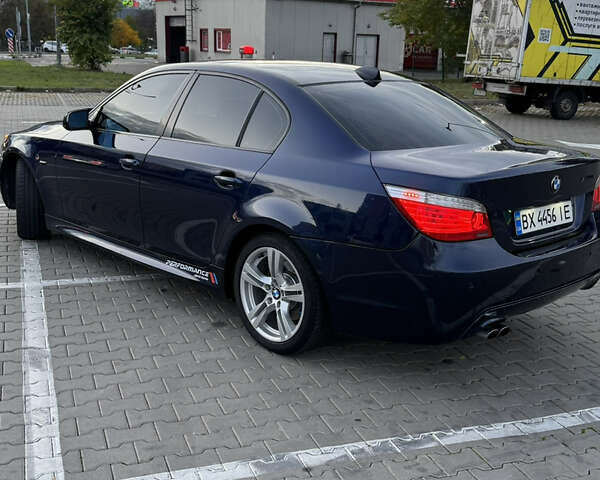 БМВ 5 Серия 2007 в Киеве на Automoto.ua Синий БМВ 5 Серия, объемом двигателя 2.5 л и пробегом 230 тыс. км за 10500 $, фото 7 на Automoto.ua
