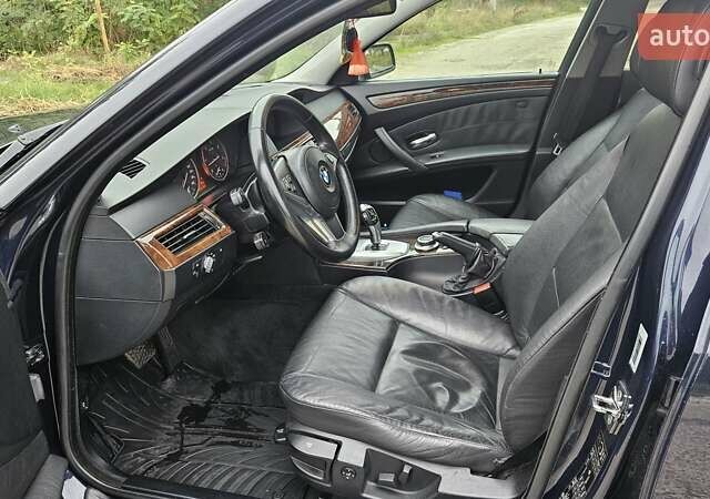 Синий БМВ 5 Серия, объемом двигателя 3 л и пробегом 398 тыс. км за 11999 $, фото 17 на Automoto.ua