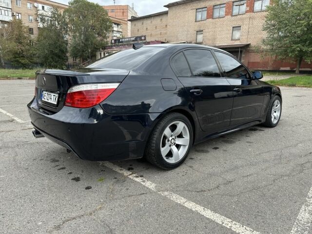 Синий БМВ 5 Серия, объемом двигателя 3 л и пробегом 410 тыс. км за 9200 $, фото 2 на Automoto.ua