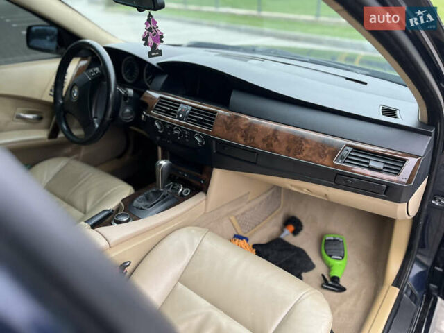 БМВ 5 Серия 2007 в Виннице на Automoto.ua Синий БМВ 5 Серия, объемом двигателя 2.99 л и пробегом 380 тыс. км за 10000 $, фото 10 на Automoto.ua