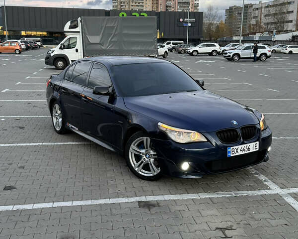 БМВ 5 Серия 2007 в Киеве на Automoto.ua Синий БМВ 5 Серия, объемом двигателя 2.5 л и пробегом 230 тыс. км за 10500 $, фото 8 на Automoto.ua