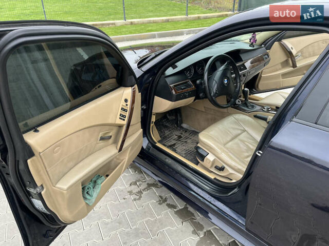 БМВ 5 Серия 2007 в Виннице на Automoto.ua Синий БМВ 5 Серия, объемом двигателя 2.99 л и пробегом 380 тыс. км за 10000 $, фото 16 на Automoto.ua