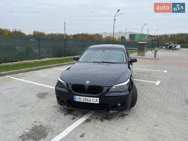 БМВ 5 Серия 2007 в Виннице на Automoto.ua Синий БМВ 5 Серия, объемом двигателя 2.99 л и пробегом 380 тыс. км за 10000 $, фото 3 на Automoto.ua